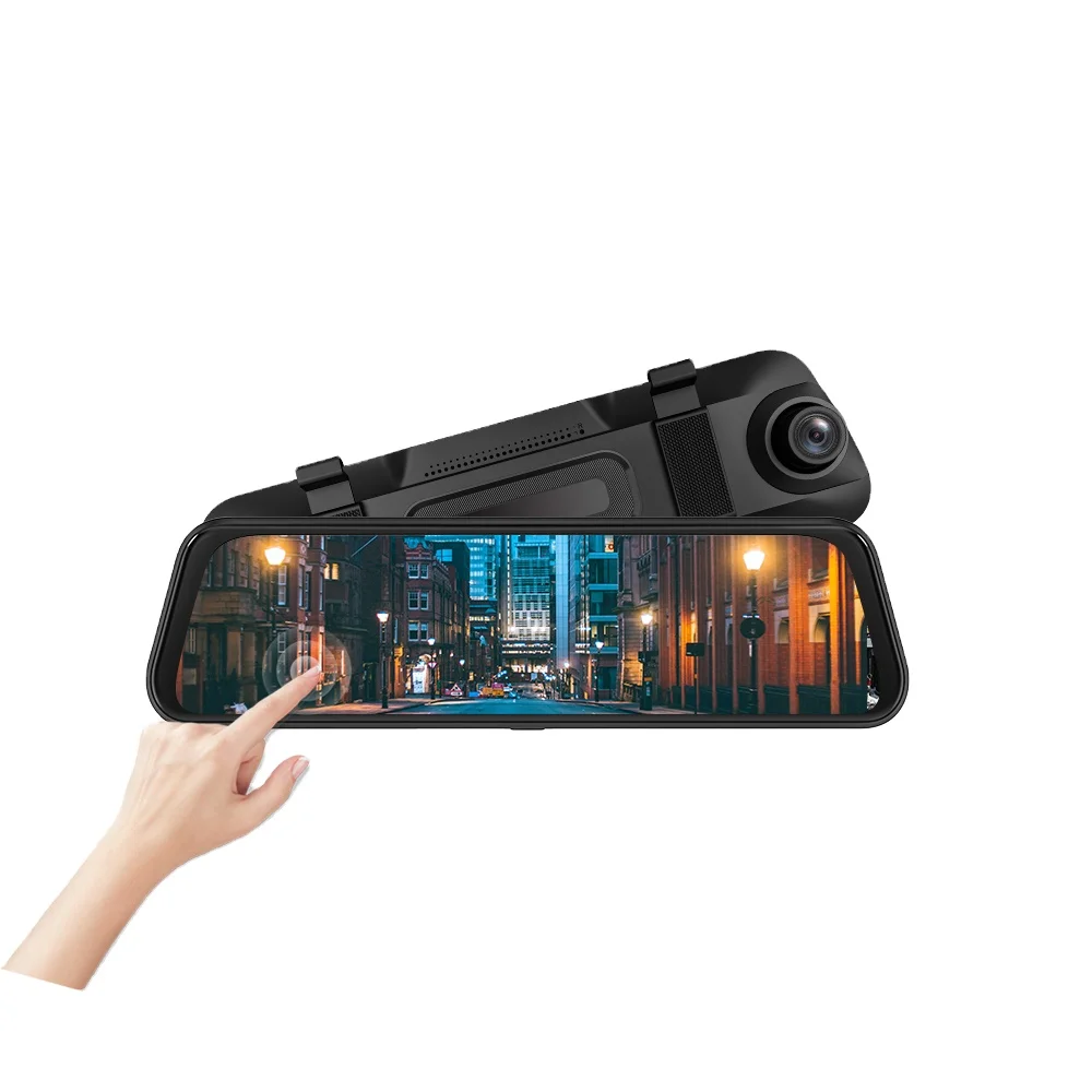 Universal 1080P Touch Screen Car DVR Dash Cam Rear View Mirror Video Driving Recorder Car Dash Camera