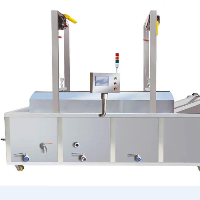 
ZHAOHUI Automatic Electric Potato Chips Spring Roll Fast Food French Fries Frying Machine Industrial Deep Fryers 