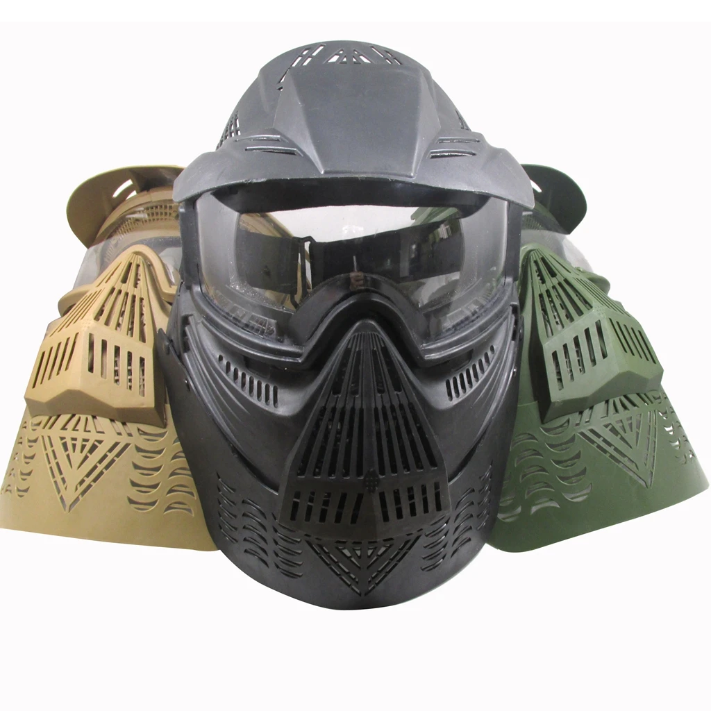 Protective face mask for the motocycle bike riding