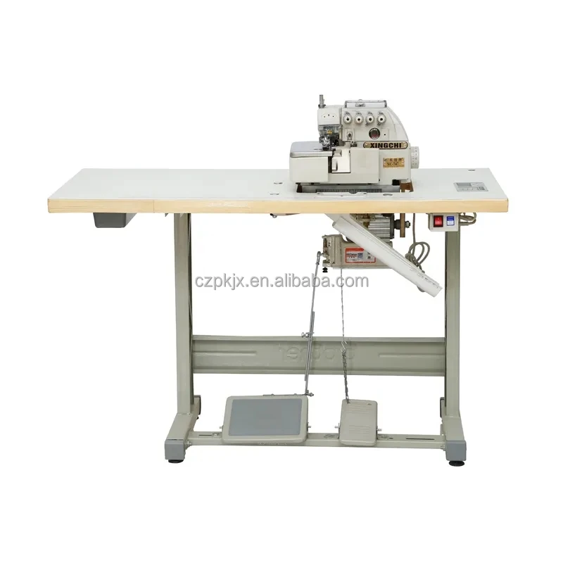 High speed full automatic knitted overlock sewing machine for gloves overlock machine