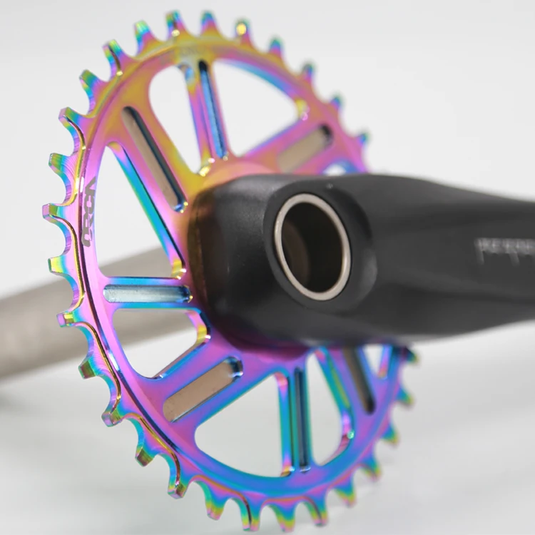 New Hollowtech Lightweight CNC Crank Arm 165MM, 170MM, 172.5MM, 175MM mountain chainwheel  Bicycle Direct Mount Crankset