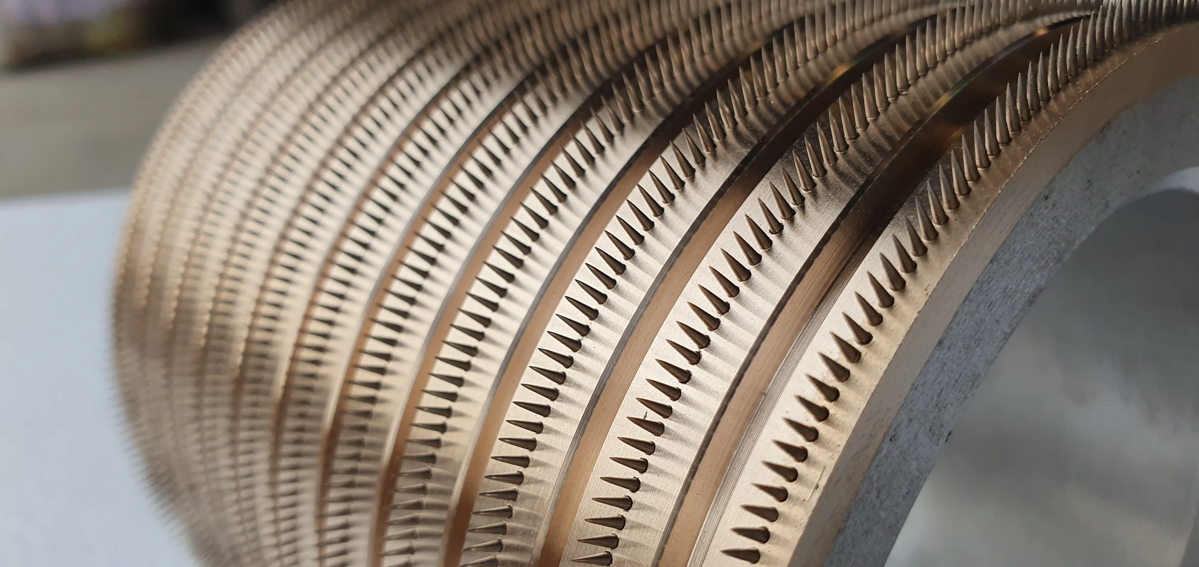 pinned Brass Roller Spiked Roller Perforating Roller with best price