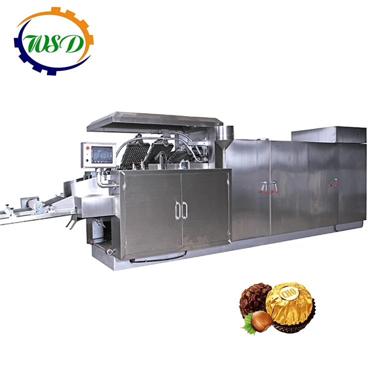 Industrial Baking Equipment Low Consumption Waffle Maker Automatic Chocolate Ball Production Line Economic Wafer Machine