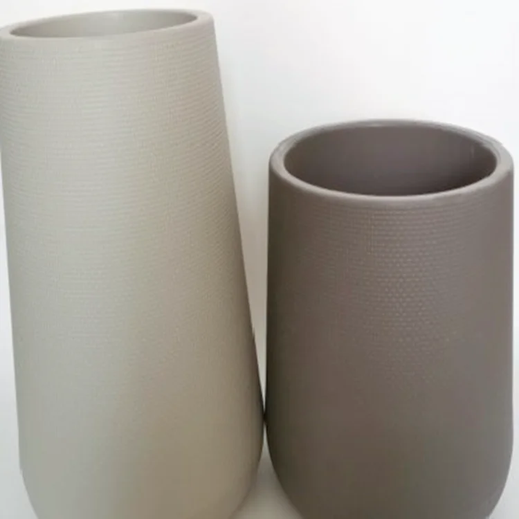 
Outdoor garden white plastic pot for flowers plants nursery 