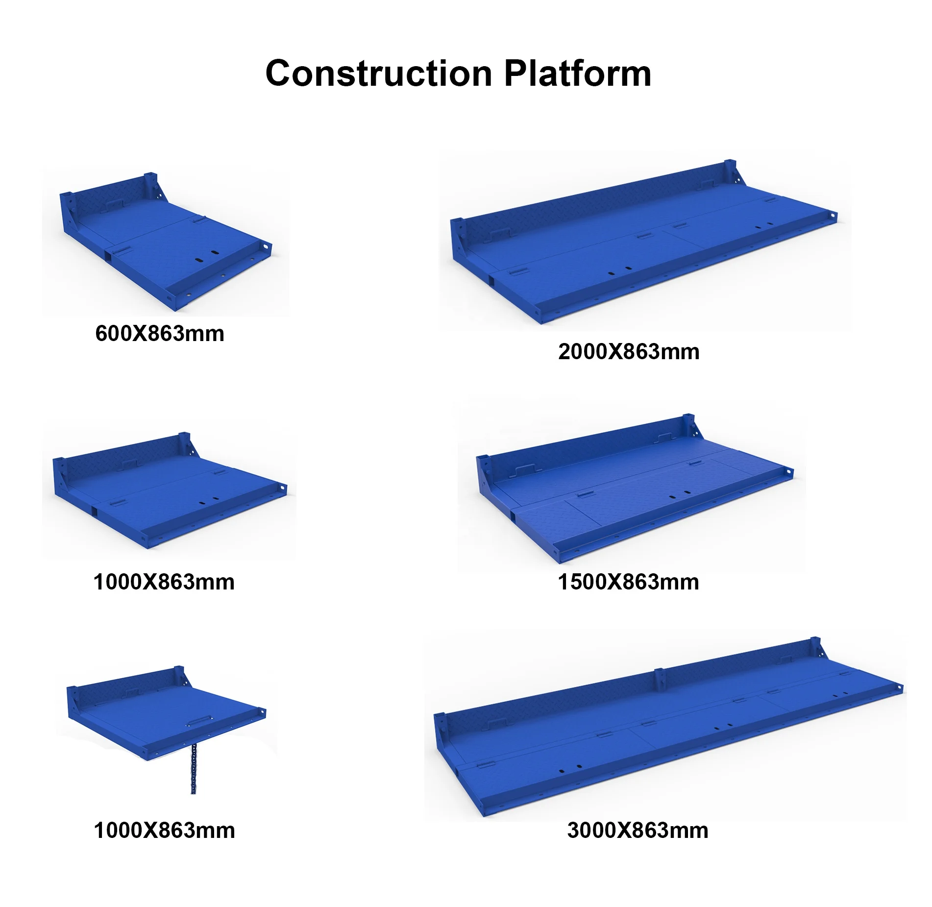 CHANNEL OF SAFE OPERATION PLATFORM FOR CAPPING BEAM CONSTRUCTION ROADS AND BRIDGES SCAFFOLD