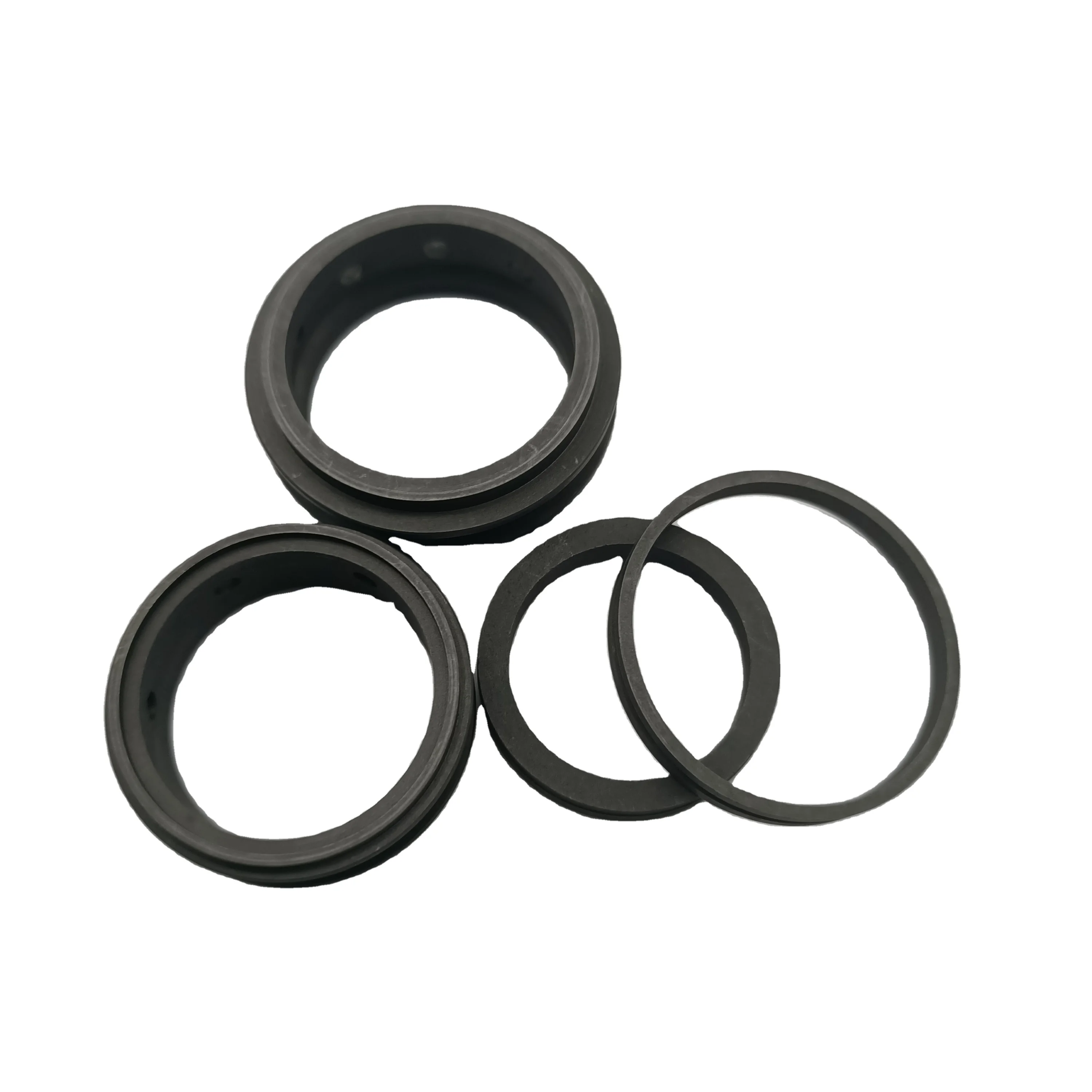 Carbon graphite ring corrosion resistant pure graphite seal ring