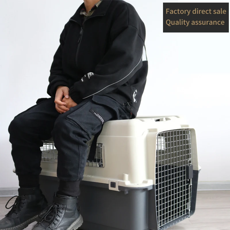 Best Selling Small Animal Dog Travel Carrier Cage Small Flight Plastic Pet Carrier big dog cages for sale outdoor