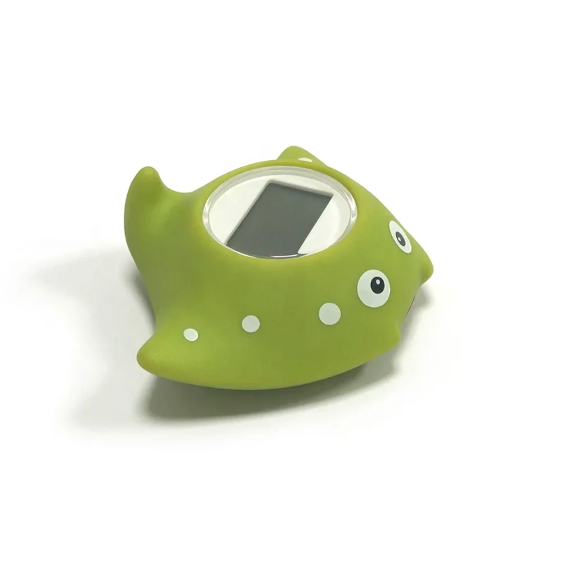 Заводской OEM / ODM цифровой дисплей подсветка мультфильм Manta Ray Интеллектуальный Термометр Электронный термометр для детской