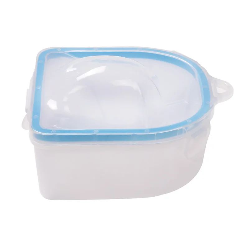 Wholesales manicure soak bowl hand pink blue finger acrylic nail soaking bowl polish remover nail soak off bowls