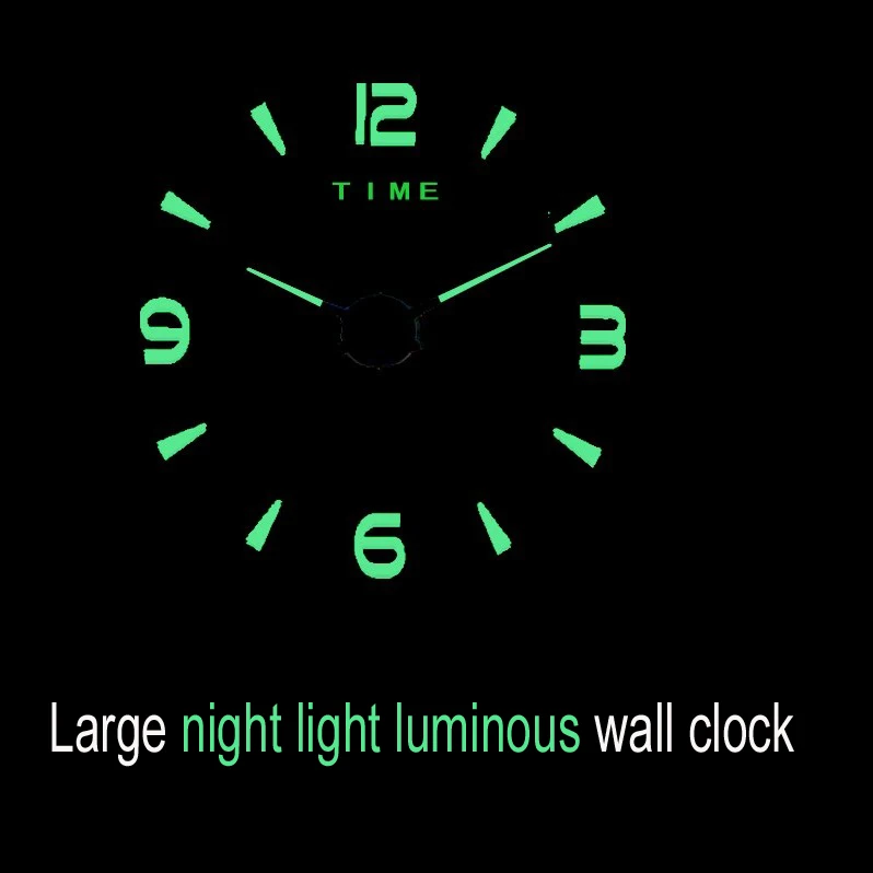 The Fine Quality Extra Large Letter Display Digital Led Wall Clock Illuminated Digital Big Wall Clock