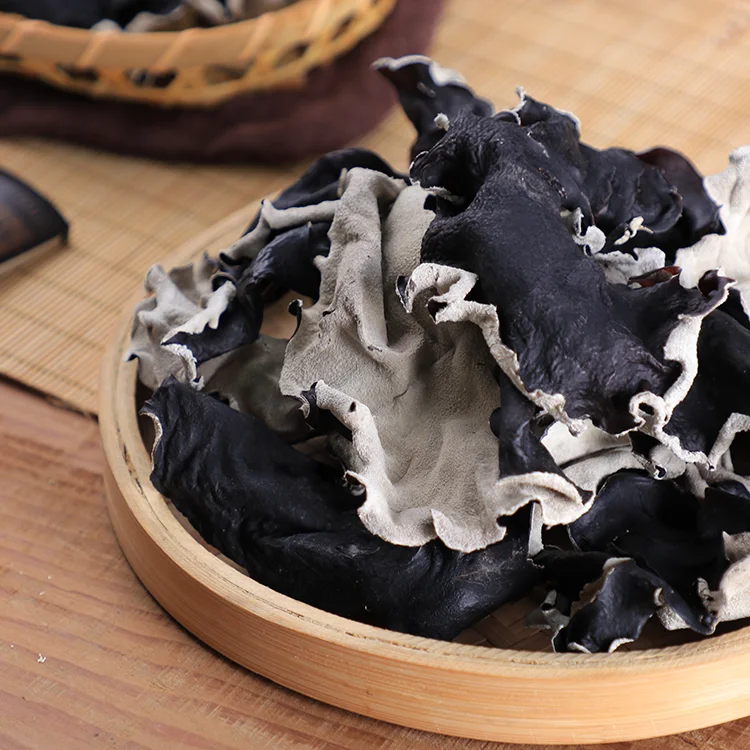 
high quality dried white back black fungus 