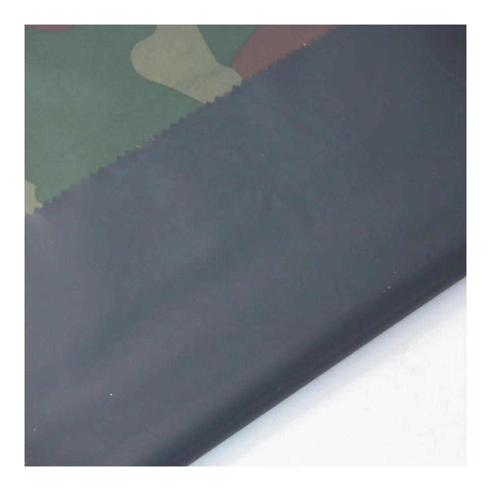 210T Poly Taffeta With Printed Windproof Waterproof Greta Tree Print Camouflage Fabric For Workwear
