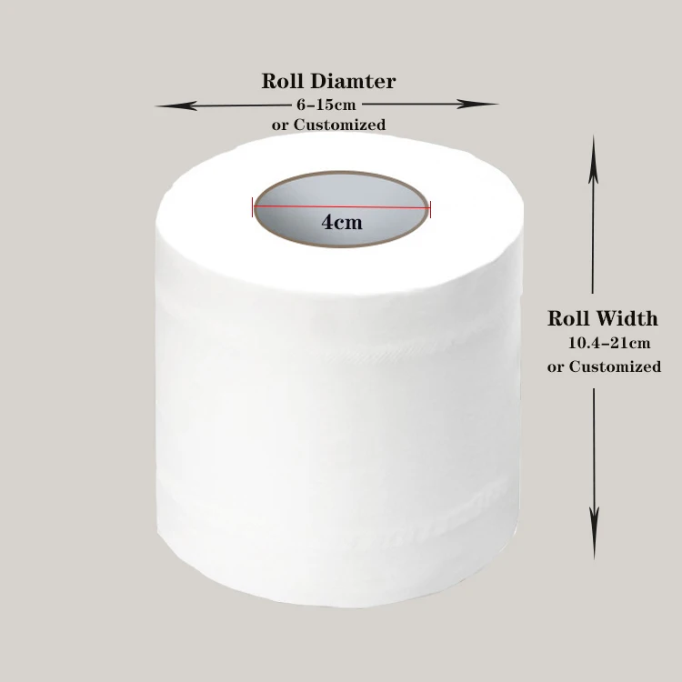Factory OEM 2/3 ply Virgin Wood Pulp Toilet Tissue Embossing Toilet Paper Ultra Soft Bathroom Tissue Toilet Roll
