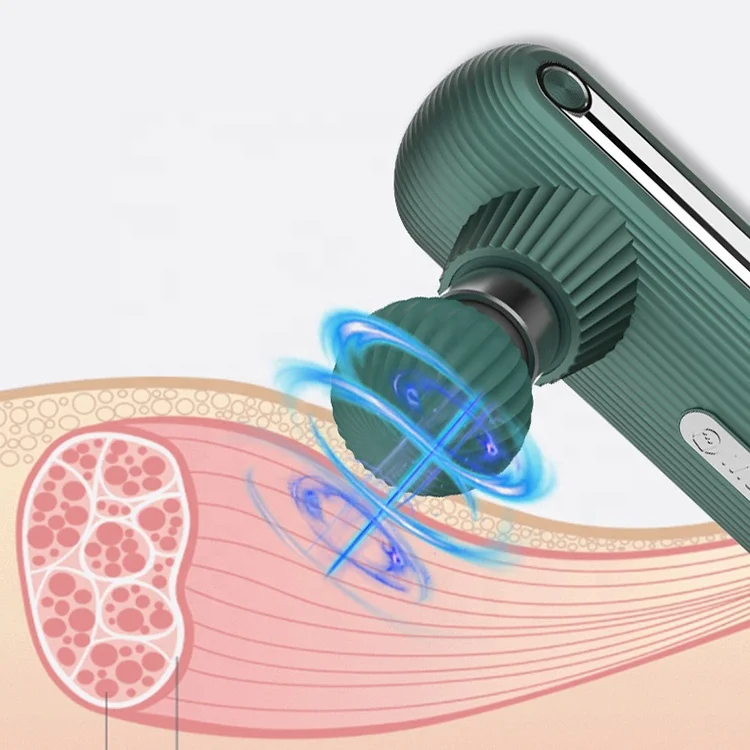 Portable OEM Fascial powerful confortable cordless percussion deep massage gun Handheld body mini muscle massage gun