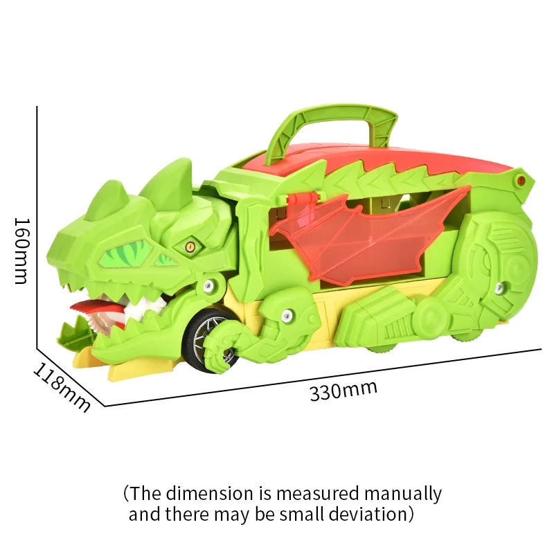 Inertial Dinosaur Toy Press Car Educational Cartoon Animal Diy Slide Wheels Disassembly Truck Toy for Kids Inertial Toy Car