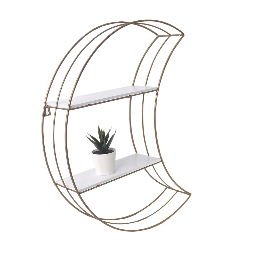 Hot sale metal wall shelf shelves storage racks metal shelves for the store