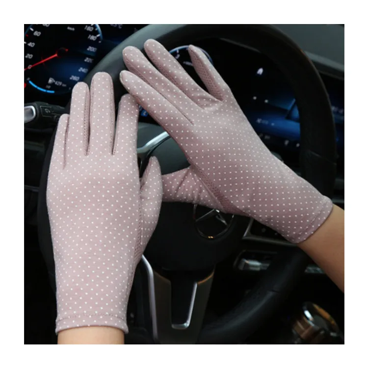 Women Breathable Touch Screen Protection Anti UV Protection Griving Gloves Summer Sun Gloves