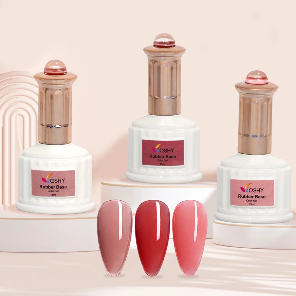 Manufacturer Nail Polish Private Label Customs Logo Base Color Coat 180 Colors Rubber Base Gel For Nails Beauty Supply