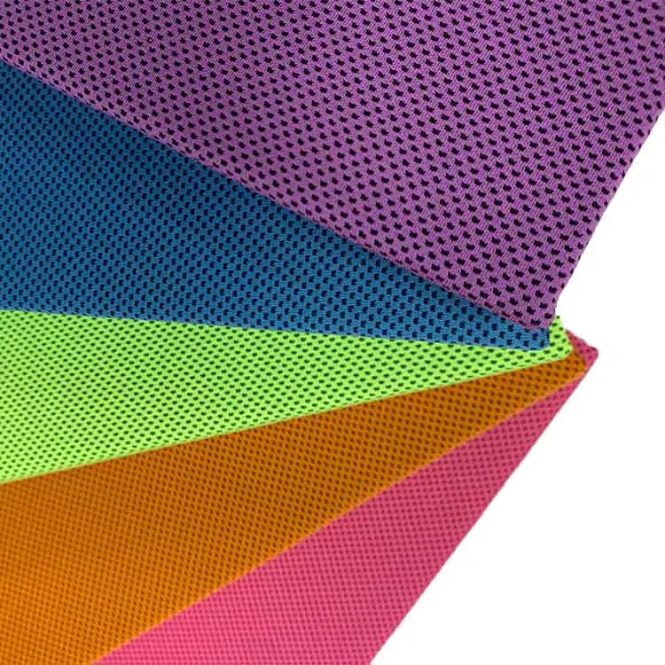 New Product All Purpose Polyester Absorbent Microfiber Cold Feel Fabric Weaving Towel