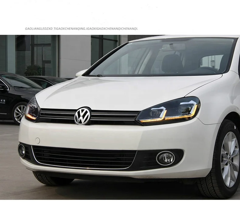 HCmotion Factory 7.5 style LED Xenon 2008 2009 2010 2011 2012 2013 2014 Front Headlamps Golf 6 Headlights For VW Golf MK6