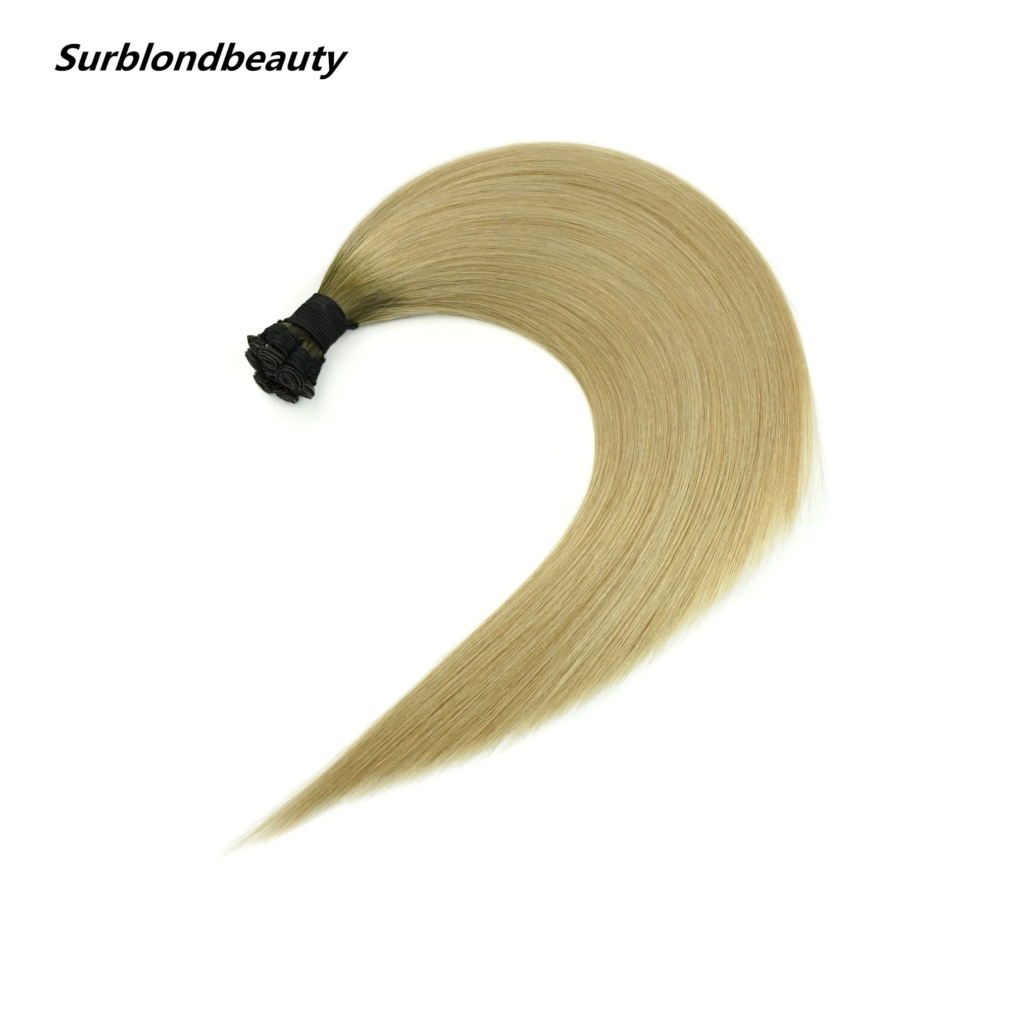 2022 Hot Sale Genius Weft Silky Straight Russian Invisible Double Drawn Virgin Cuticle Genius Weft Hair Extension