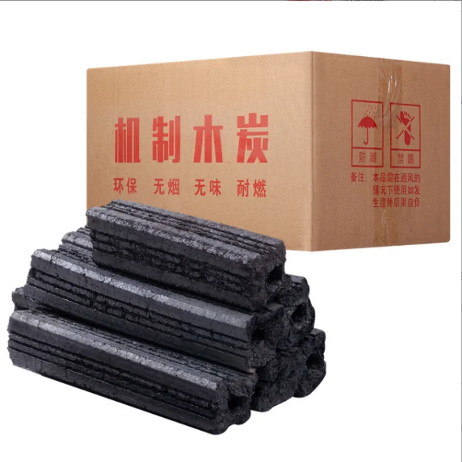 Bulk High Temperature Barbecue BBQ grills 100% Natural Black Lump bamboo charcoal for BBQ