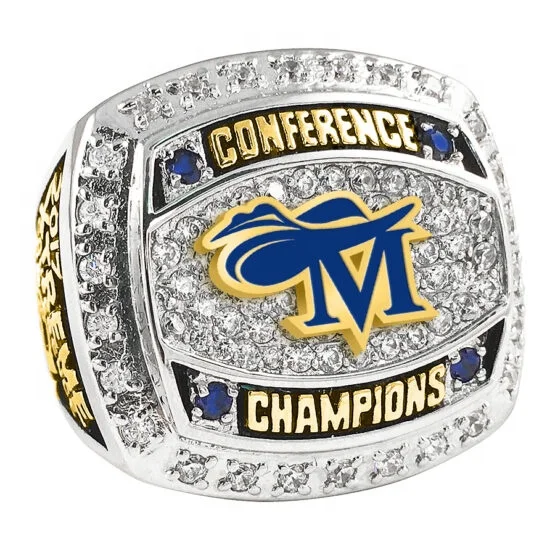 Custom Football Championship Rings Softball Basketball Baseball Cheer Tournament Youth Champions Ring for Men and Women