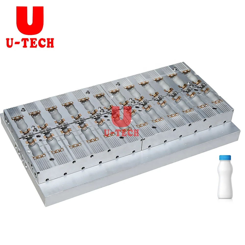 2022 U TECH 5L 5 Litre Plastic PET HDPE Yogurt Water Oil Preform Bottle Jerry can tank Container Blow Up moulding MACHINE Mould