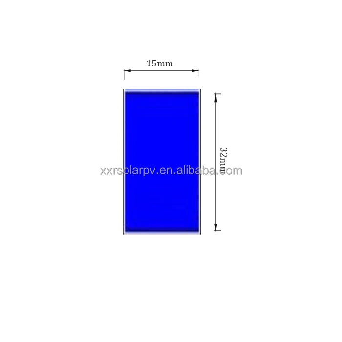 Wholesale 15*32mm IBC Mini Maxeon Monocrystalline Solar Cell Phone Case Smart Power Case with 166mm Cut Solar Cell