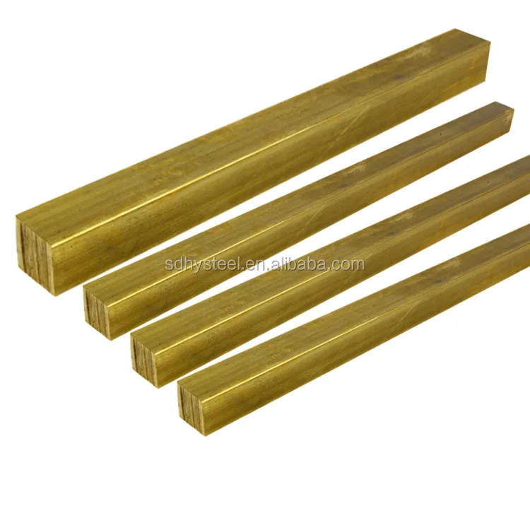 Low Price Alloy Brass  Copper Bus Bar Handles Brass Bars Brass Rod C36000