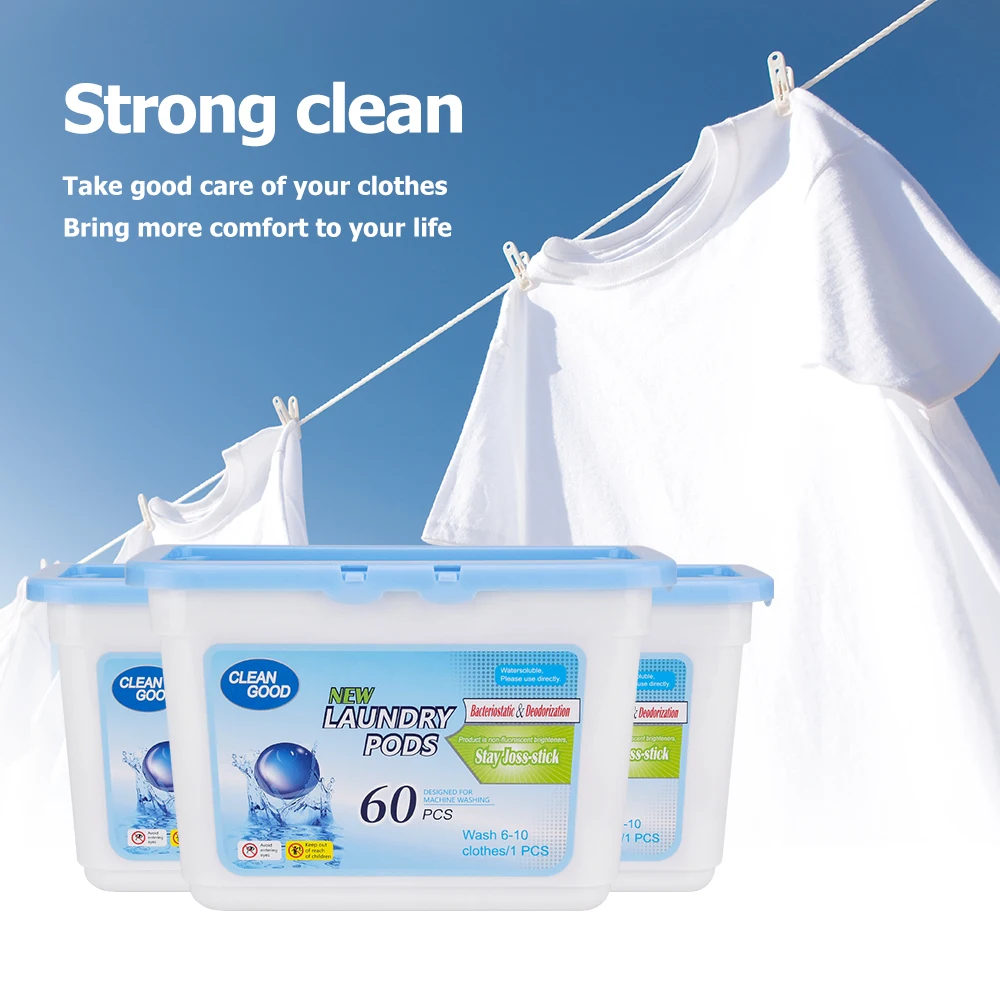OEM/ODM  laundry detergent  beads washing machine  capsule pods  laundry gel washing gel in pack ball Cleaner Laundry Capsules