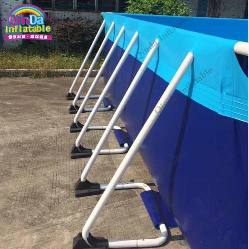 Water park above ground swimming pool metal frame stainless steel pool with cheap price