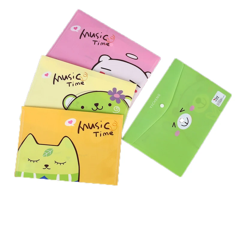 File Profile Pp Transparent Carton A4 A5 File Document Storage Bag