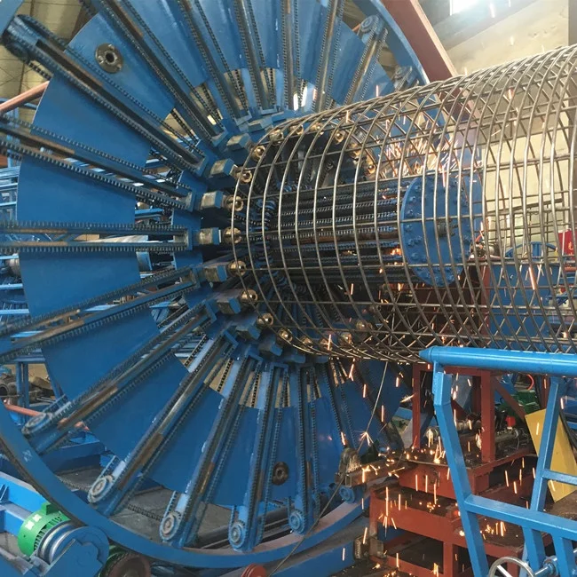 Prestressed Concrete Cylinder Pipe Cage Welding Machine