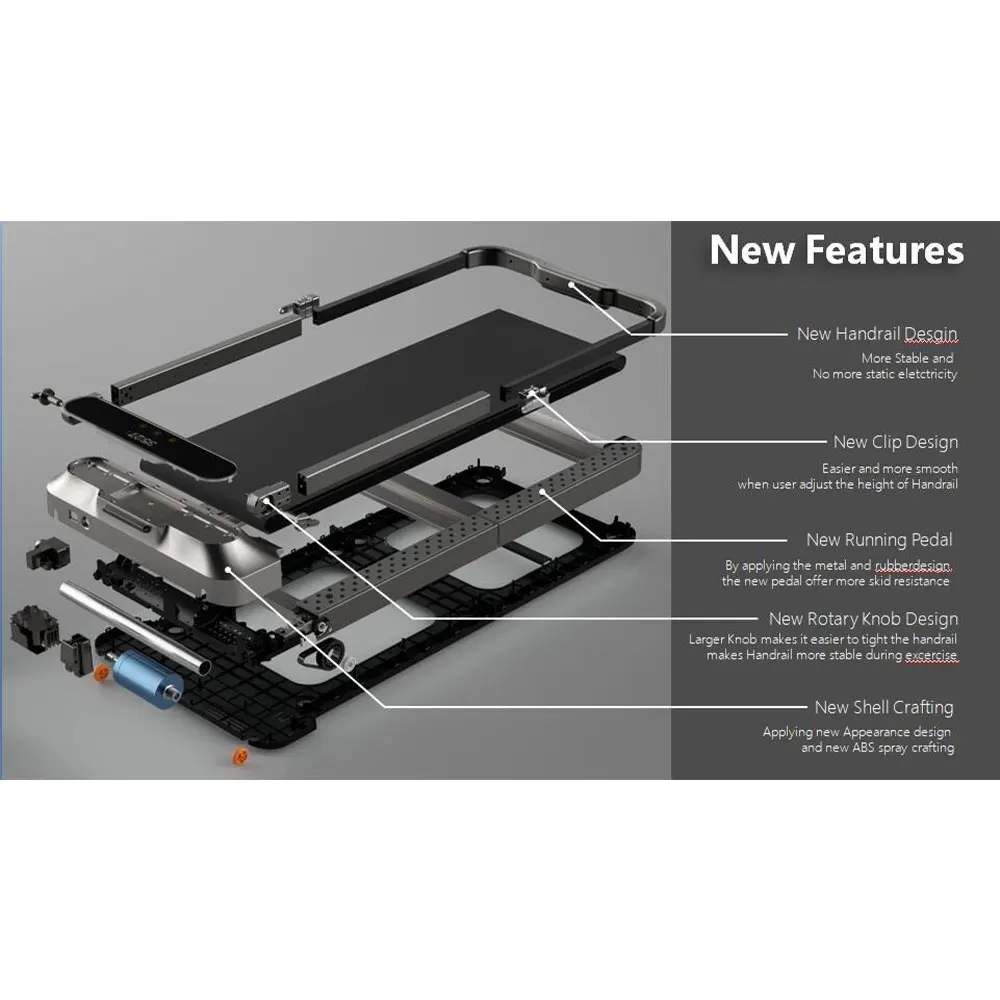 Kingsmith WalkingPad R2 Treadmills Home Gym Equipment Running Machine Smart APP Folding Treadmill