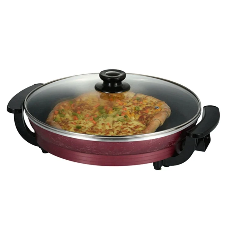 round Aluminium 40cm Multifunction Electric Pizza Pan Japanese