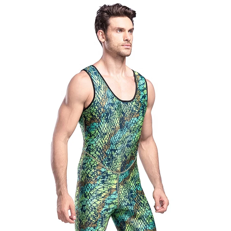 Высококачественный мужской костюм для подводной охоты, камуфляжный гидрокостюм для подводной охоты, купальник 3 мм