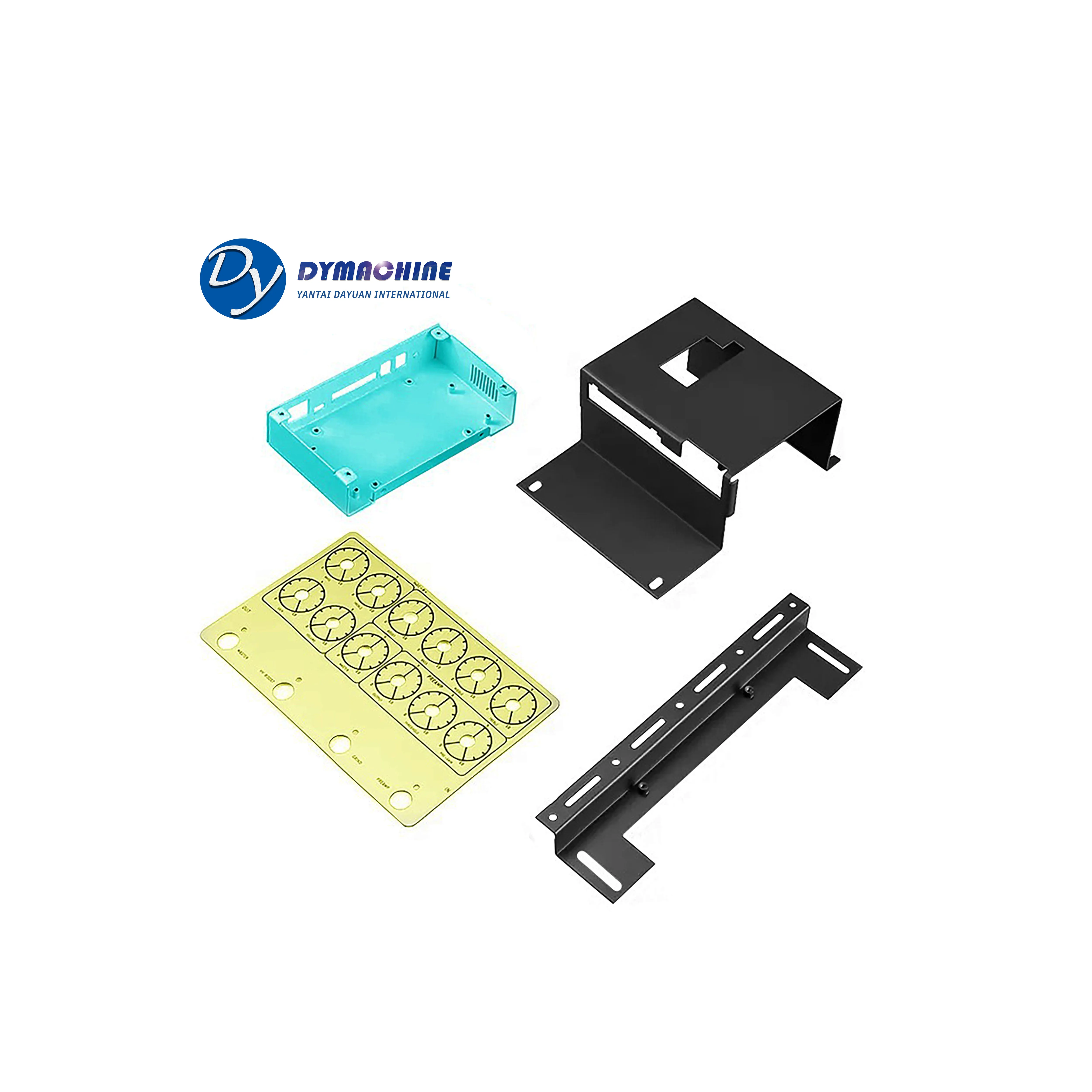 custom sheet metal fabrication laser cutting stamping service steel work metal factory