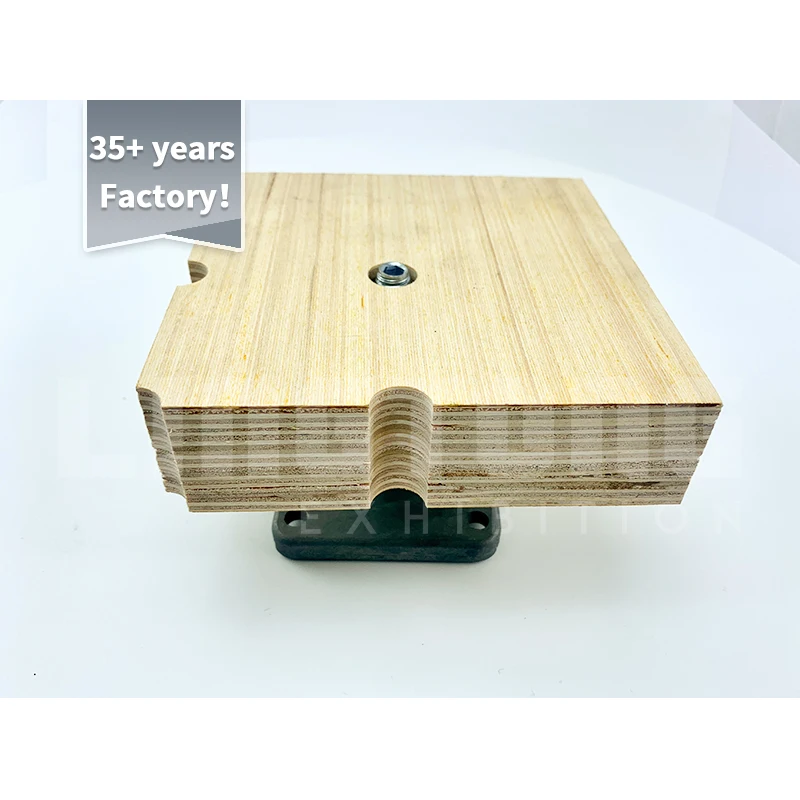 adjustable wooden flooring compatible with L- system