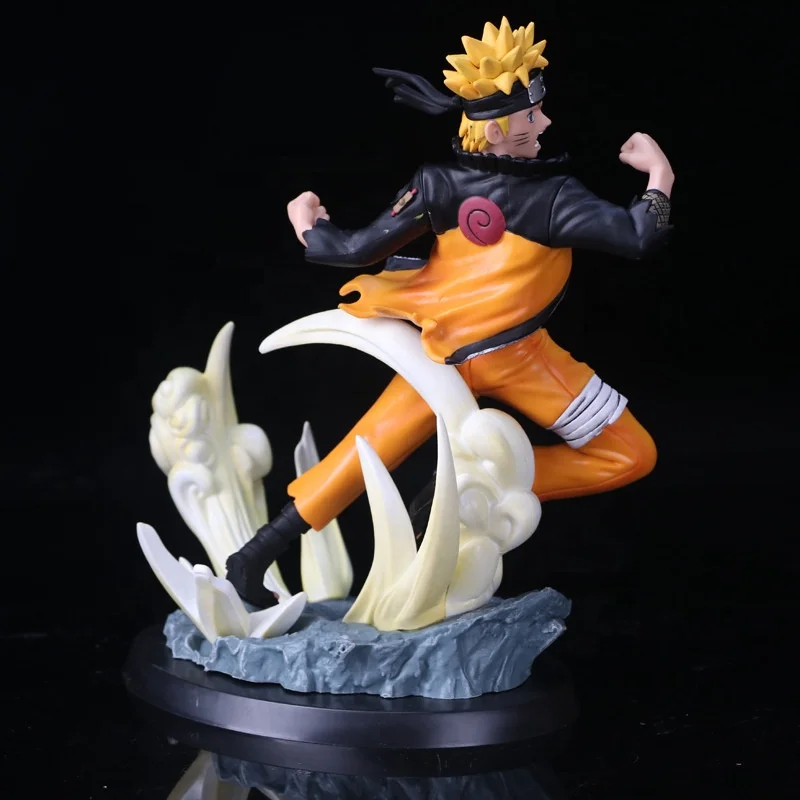 T Club Tsume Ultimate Storm Naturo VS Sasuke Battle Statue Decoration Boxed  Action Figure Toys