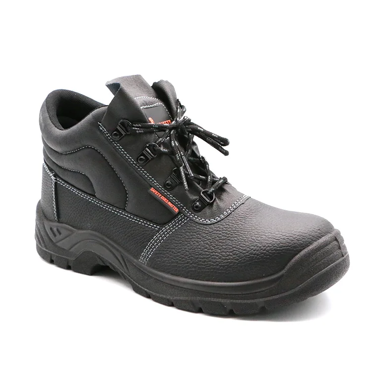 ENTE SAFETY Genuine Leather Embossed Leather Anti-static Anti-smash Anti-slip Wear Resistant Safety Shoes