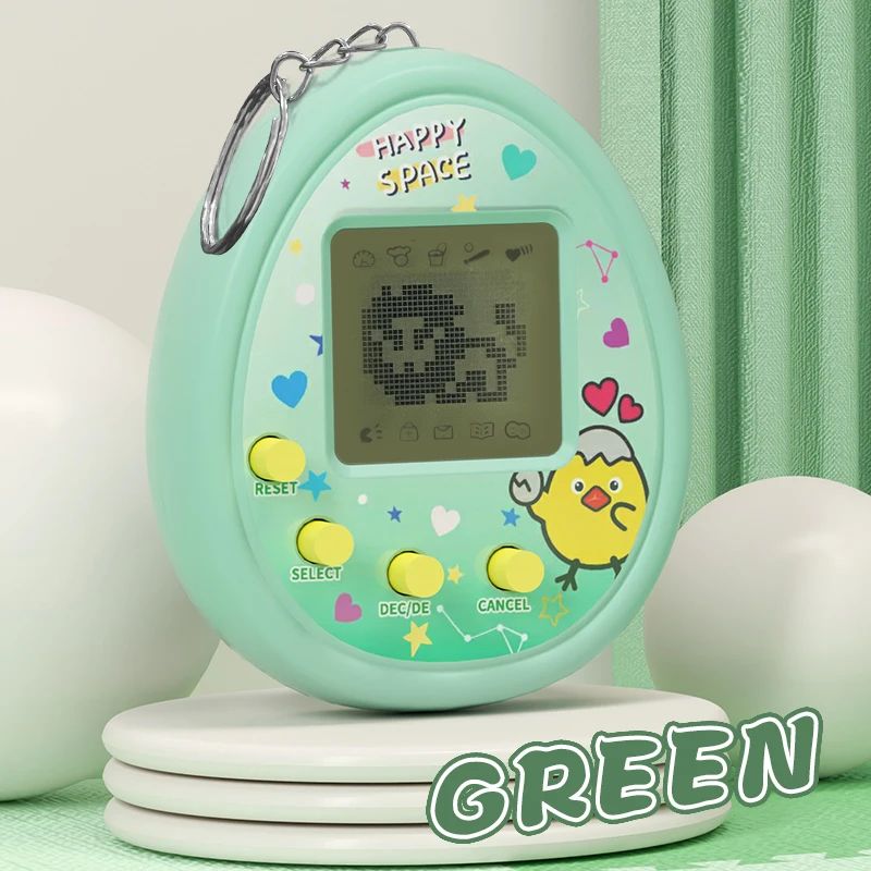 2024 168 In 1 Electronic Handheld Custom Virtual Pet Tamagotchi Couleur Keychain Electronic Toys Games