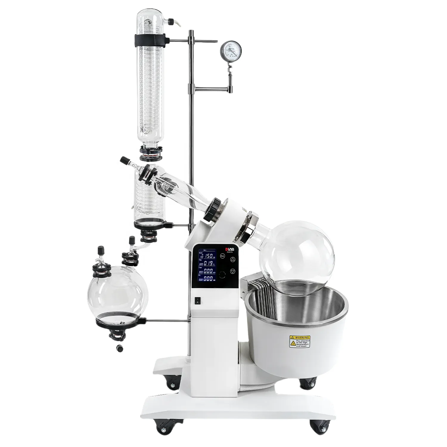 CE Industrial Evaporator Distillation Ethanol Rotoevaporator Rotavapor Roto vape Extraction laboratory rotary evaporator price