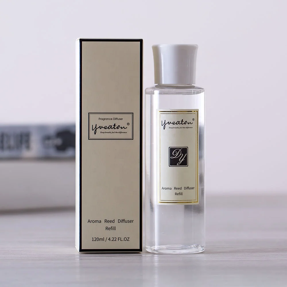 Factory Direct OEM Natural Plant Flower Aromatherapy Scented Reed Diffuser Refill Oils PET Bottles With Box Packaging customized