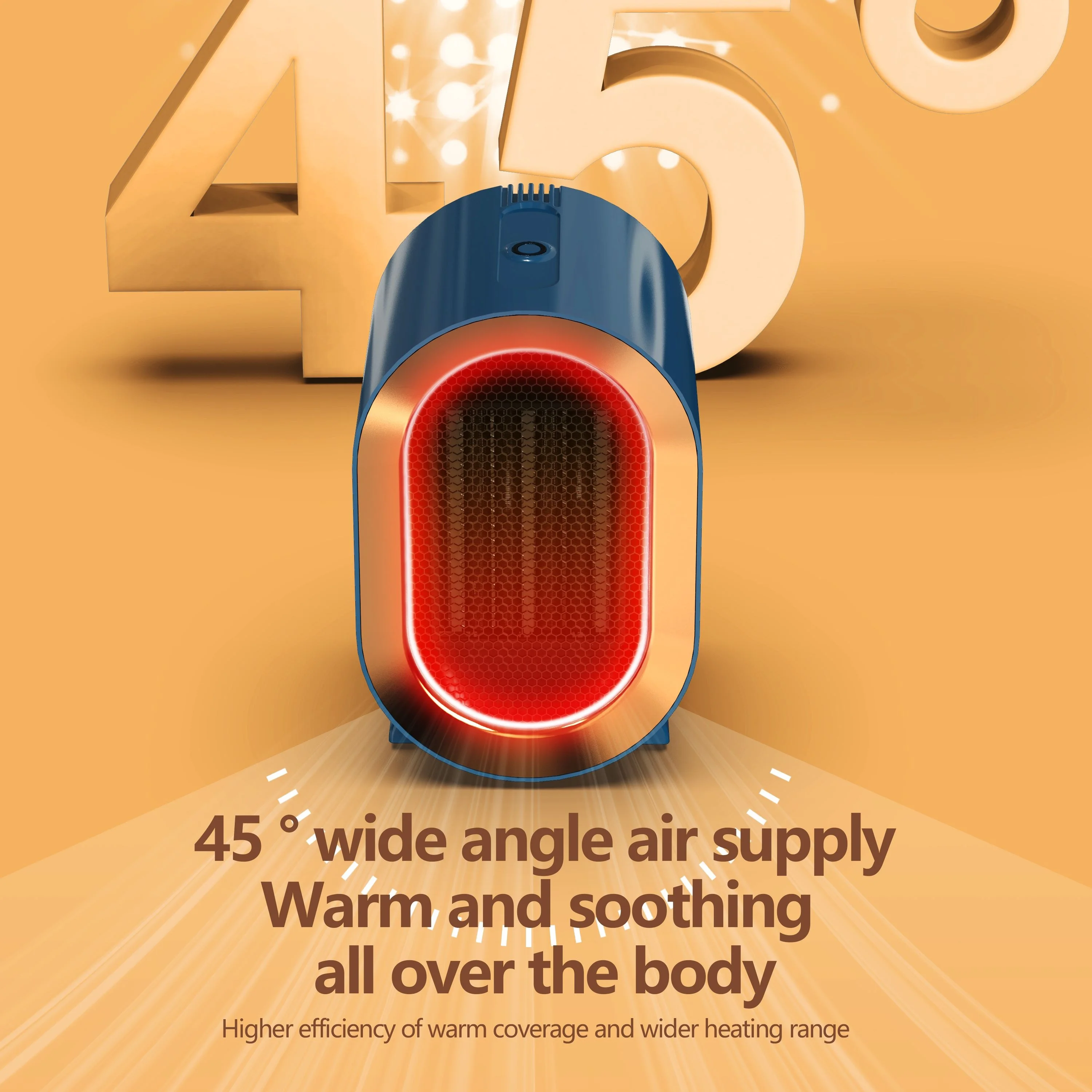 Зимний штекер в 1200 Вт стоячие умные домашние обогреватели офисные помещения Ptc Отопление Настольные электрические портативные мини-вентиляторы