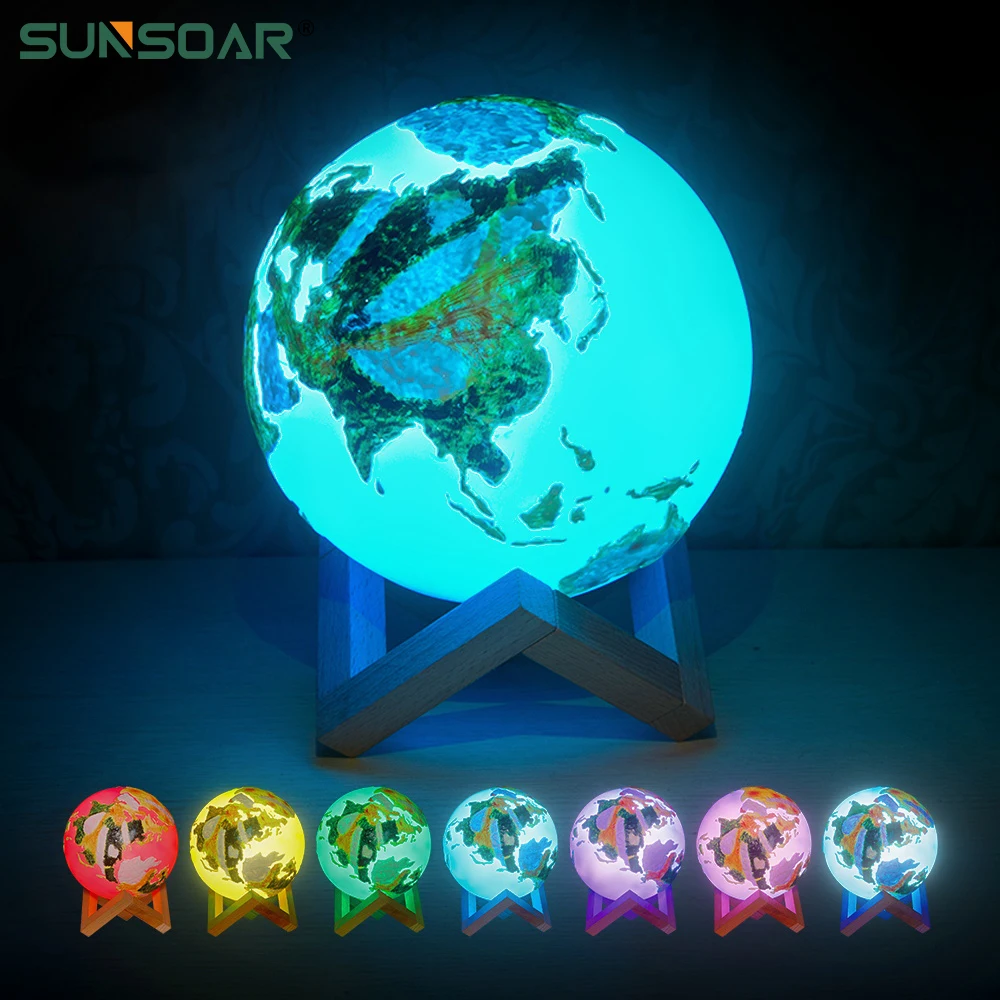 Royal Islamic Best Led Touch Desk Lamp Bluetooth Speaker Precitation  Portable Azan Quran Earth Globe Night Light Lamp