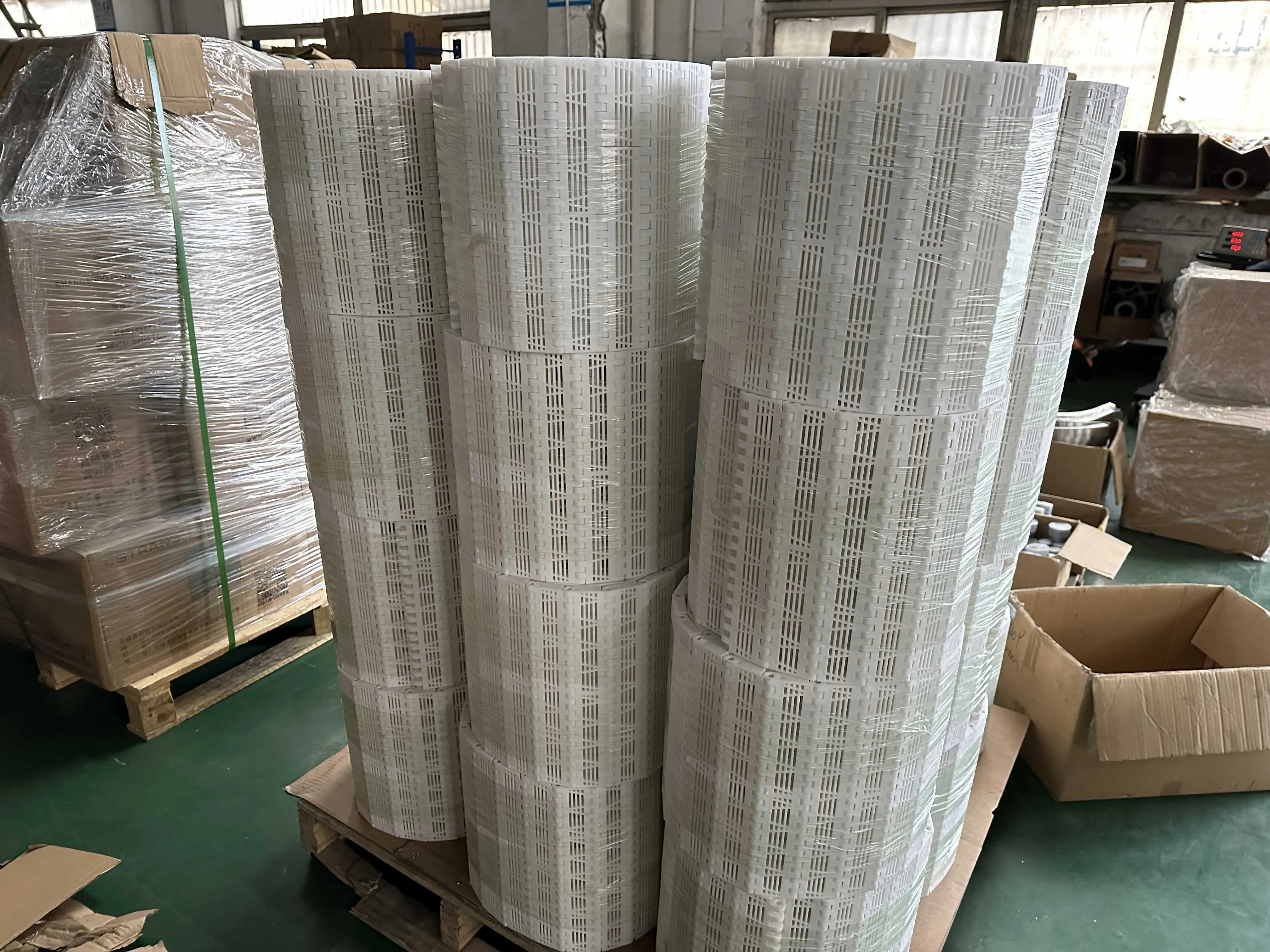 Factory Directly POM OPB flush grid Modular Conveyor Belt for beverage