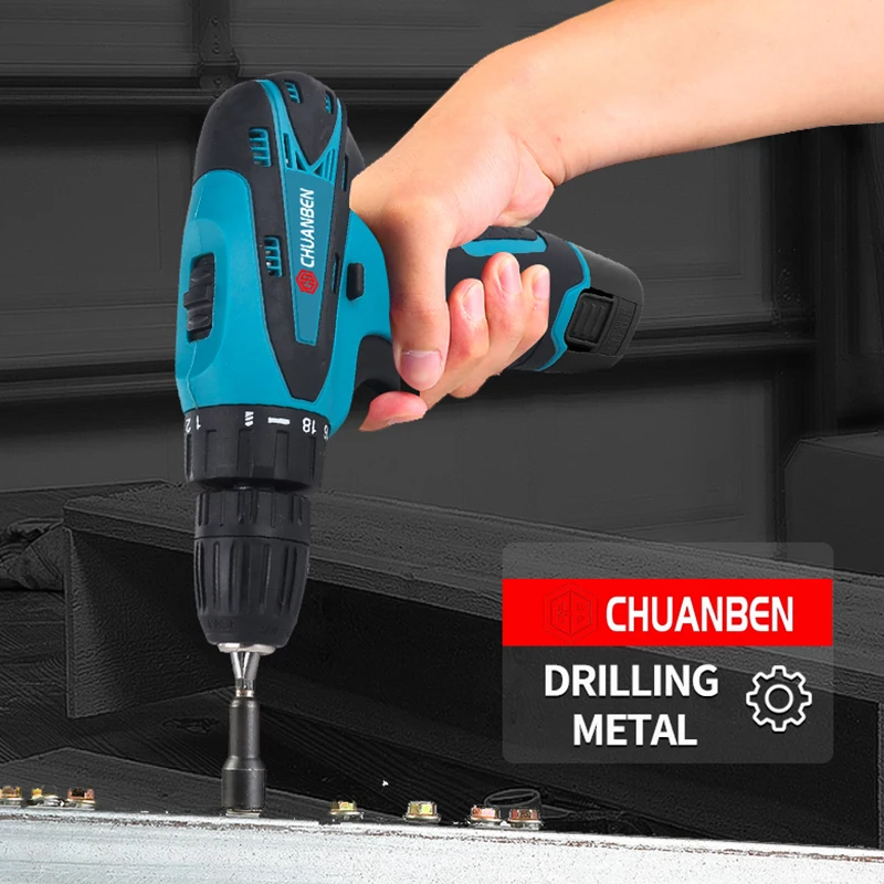 Factory Direct Sales Can Customize 10mm 12V Hand Drill Sets High-quality Electric Drills for Household and Industrial Use