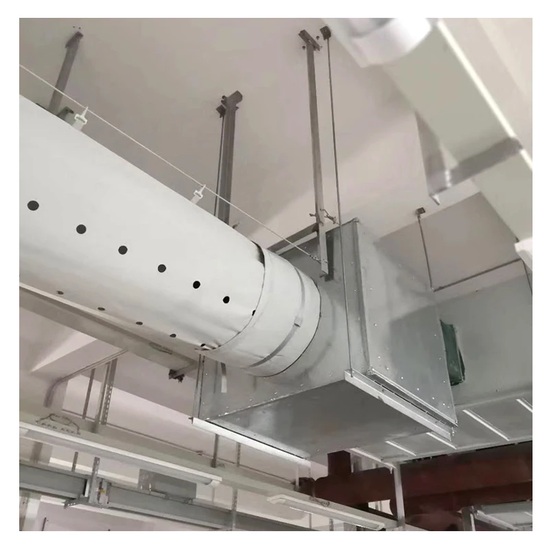 Air conditioner Air supply Fabric fiber air duct anti-flame and anti-condensation Plant cooling