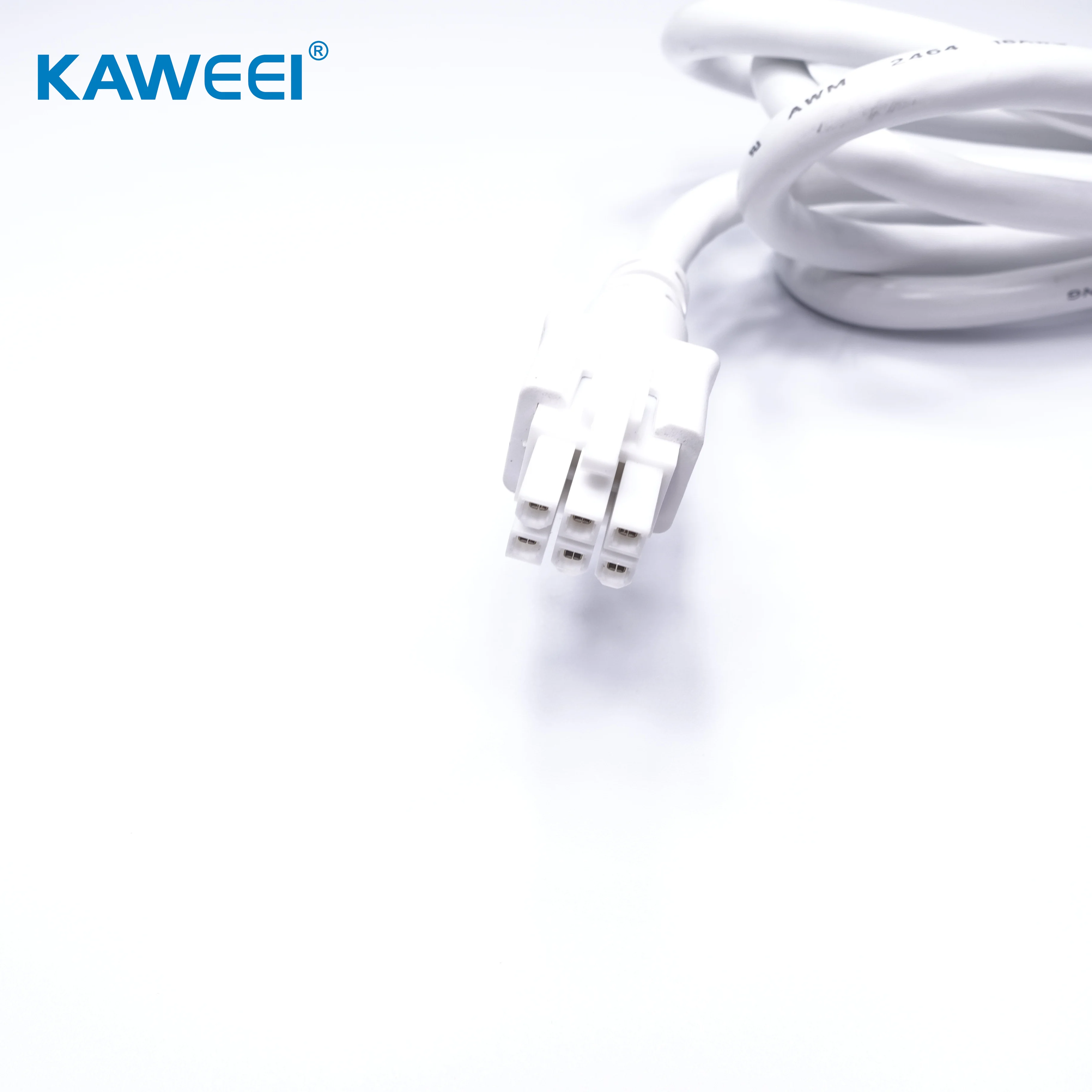 MX4.2 Molding Housing Waterproof Cable 18AWG Power Male and Female Plug 6Pin with Magnet Ring